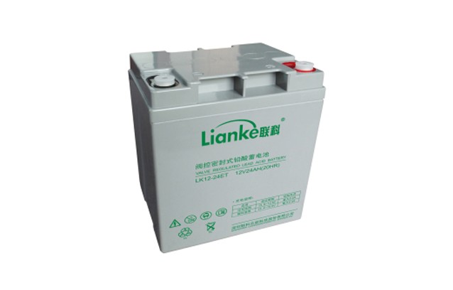 联科UPS蓄电池 LK12-24EA 12V24AH