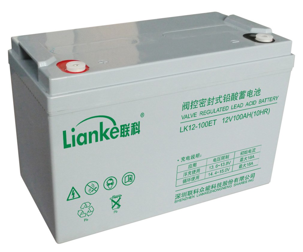 联科UPS蓄电池LK12-100ET  12V100AH